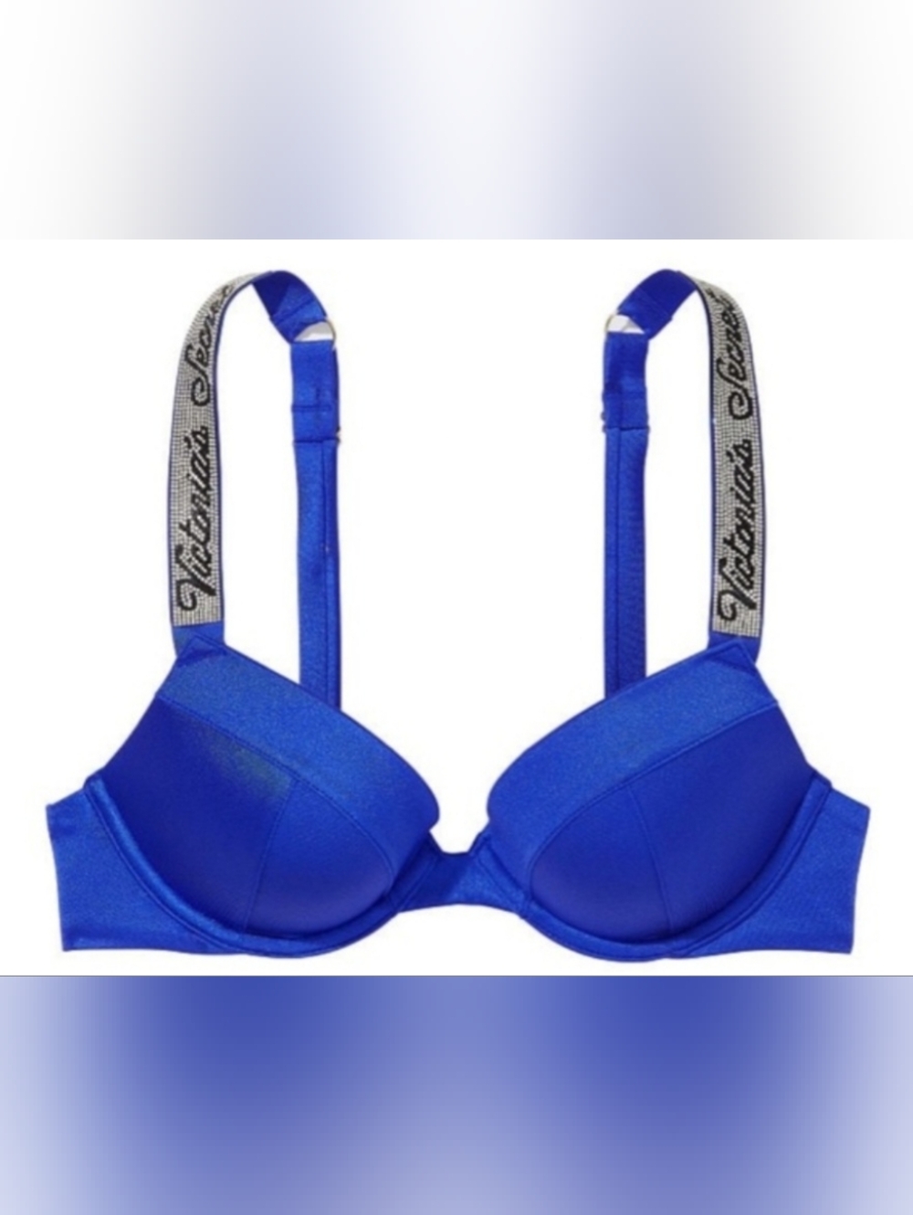 Various Sizes VS Swim Shine Strap Sexy Tee Bikini Top Tropical Island Getaway